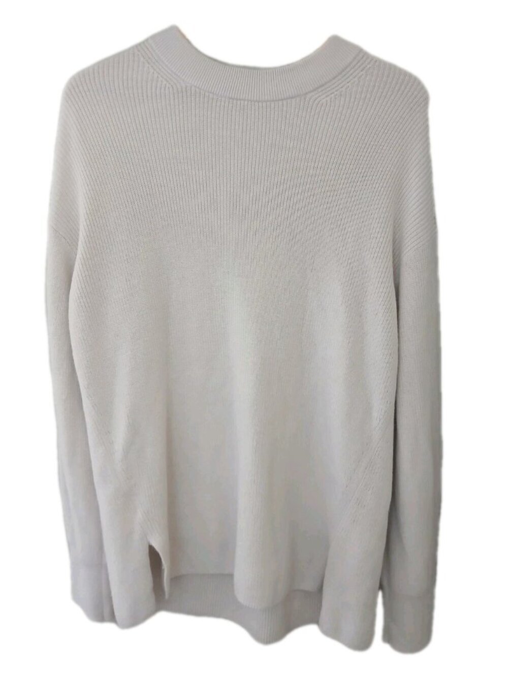 Lululemon Merino Wool Blend Ribbed Mock Neck Sweater